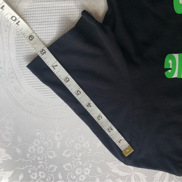 Zara Women’s Size S Black T-Shirt Short Sleeves Empowering Makes Us Stronger Tee - Picture 9 of 16